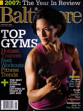 Piper is listed as one of Baltimore's "hottest trainers"